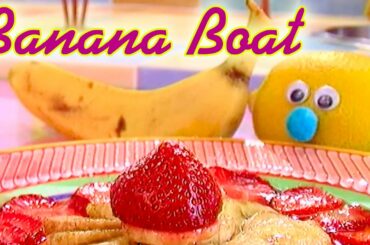 Banana Boats. Simple recipes. Funny videos. How To Cook . Healthy Breakfast Ideas