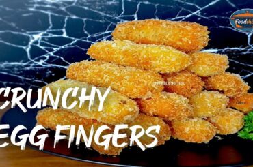 CRUNCHY EGG FINGERS | EASY SNACKS FOR KIDS