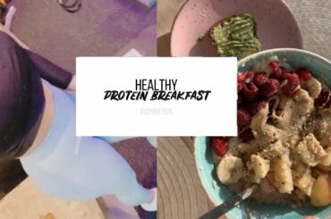 HEALTHY BREAKFAST recipe w PROTEIN (all ingredients and macros in description) WEIGHT LOSS