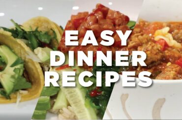 LET'S COOK // Easy Dinner Recipes