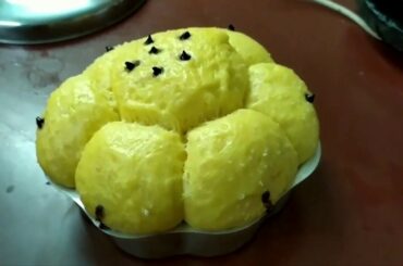 Pumpkin Steamed Bun - A wonderful evening snack which can be served with black Tea / Coffee☕.