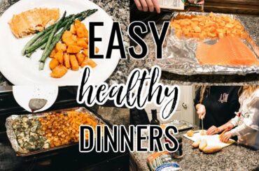 EASY SHEET PAN DINNERS // HEALTHY DINNER OPTIONS // AFFORDABLE FAMILY MEALS // ALEXIS SCOTT