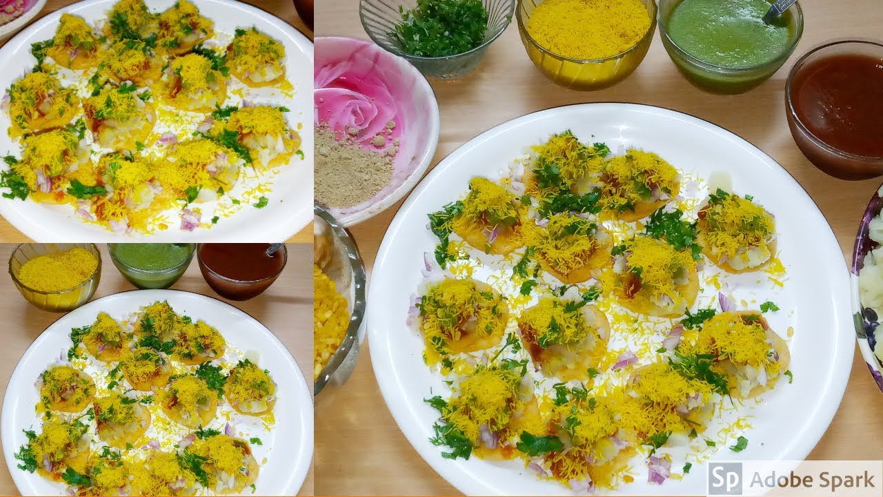 Sev puri street chaat | mumbai street food | chaat recipes | home made dahi puri | evening snacks Sev puri street chaat | mumbai street food | chaat recipes | home made dahi puri | evening snacks