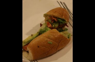 Salmon With Avocado BLT Sandwich Recipe