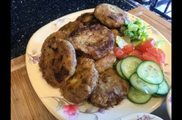 ALOO KEEMA TIKKI KEBABS PAKISTANI / INDIAN STYLE EASY RECIPES FAST SNACK GREAT FOR PARTYS