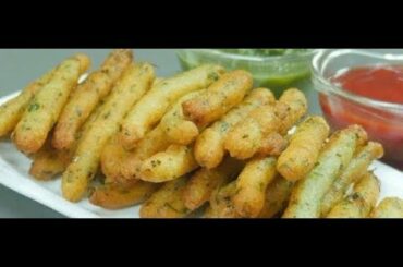 Poha Finger Recipe || For all French fries lover a healthy n tasty snacks