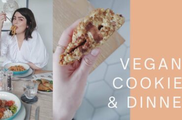 The BEST Vegan Cookie Recipe & Winter Dinner Idea | AD | The Anna Edit