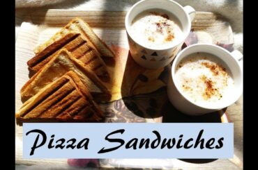 Pizza sandwiches| kids' meal ideas |homemade sandwiches |breakfast recipe| healthy breakfast recipe