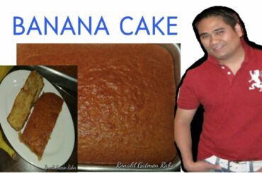 BANANA CAKE | BANANA LOAF BREAD | RNB LUTONG PINOY
