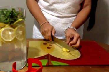 Detox water - weight loss drink recipe /Infused water/tonic water/#allin1byjoy #boskip78