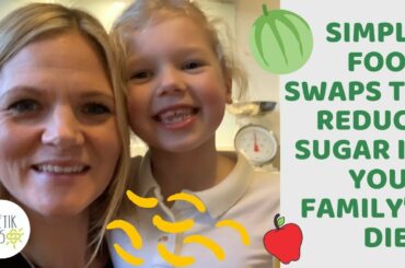 Food swaps to reduce sugar at home