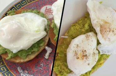 Endless Vision Present: Poached Eggs & Avocado On Pitta Bread