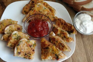 Mixed Vegetable Sandwich recipe| मिक्स वेजिटेबल सैंडविच की विधि | Sooji Cream Sandwich