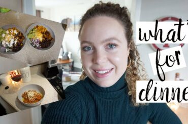 WHAT'S FOR DINNER | JANUARY 2020 | HEALTHY RECIPES | NEWLYWED LIFE