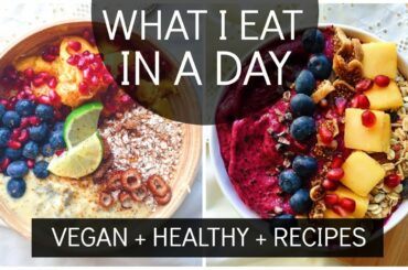 What I Eat In a (Sick) Day (8) || VEGAN + HEALTHY + RECIPES