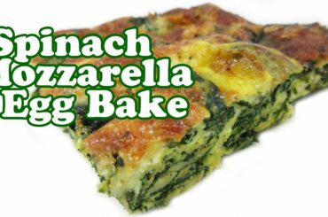Breakfast Casserole Recipes - Egg Bake Recipe - Eggs Spinach Mozzarella Cheese Casseroles - Jazevox