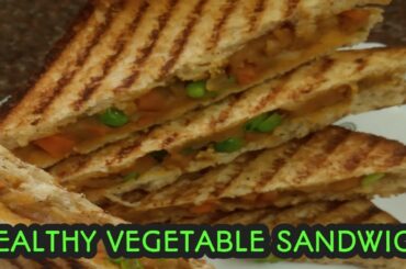 Vegetable sandwich recipe in tamil/Healthy evening snacks/sandwich recipes