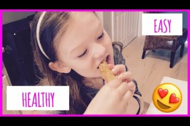 Kids can make healthy vegan snacks (EASY) | Celery and Peanut Butter Sticks | Kids for Kids