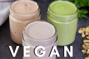 3 Homemade Salad Dressings HEALTHY + EASY