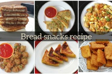 Snacks recipe using bread/tasty bread recipe