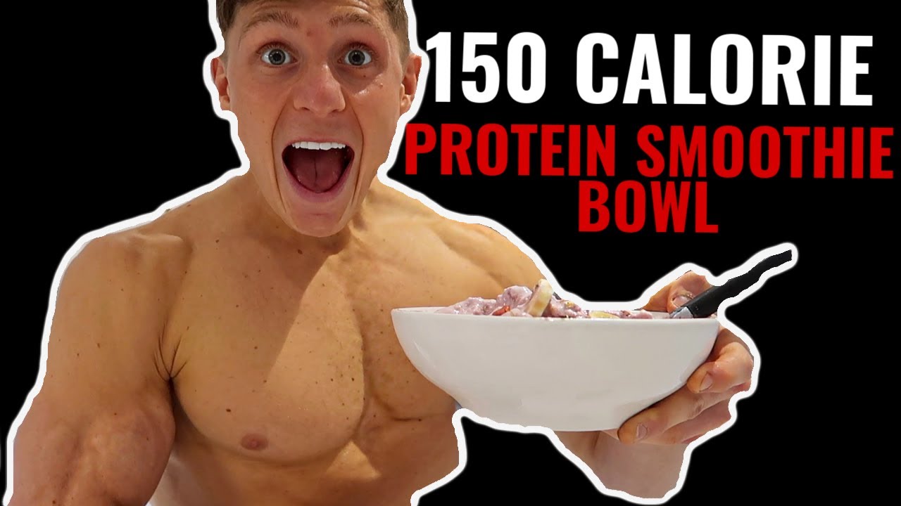 BIG PROTEIN SMOOTHIE BOWL | 150 CALORIES | PERFECT THICK CONSISTENCY | FT Morning routine BIG PROTEIN SMOOTHIE BOWL | 150 CALORIES | PERFECT THICK CONSISTENCY | FT Morning routine