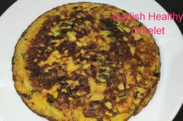 Radish Omelet ముల్లంగి తో హెల్తీ బ్రేక్ ఫాస్ట్ Radish healthy breakfast recipe