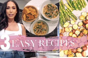 3 QUICK, GO-TO DINNER IDEAS!