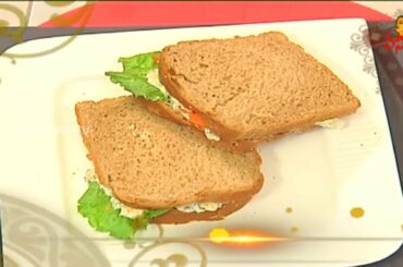 Healthy Refreshing Cucumber Sandwich Recipe / Veg Sangwich | What a Taste | VanithaTV