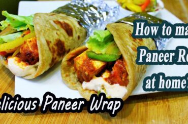 Paneer Wrap Recipe | Healthy Grab n Go Recipe | MadhurasRecipe | Ep - 616
