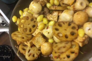 Make Dry Hotpot With Me! Cook with me video :) Easy Meal/Lunch/Dinner Ideas!