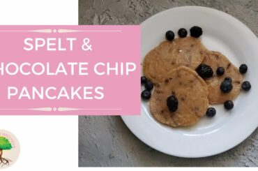 SPELT AND CHOCOLATE CHIP PANCAKES: EASY BREAKFAST FOR TODDLERS | THE MINDFUL MOM