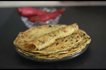 SWEET POTATO & SPINACH ROTI Recipe | Foodomania #53 | Healthy Indian Breads