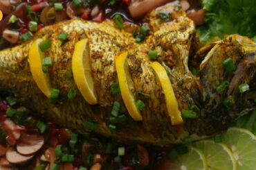 Steam Fish With Vegetable Sauce Recipe By Food Fusion