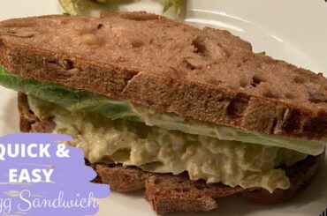 Quick and Easy Egg Sandwich