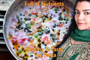 Biryani |Pulao Raita| Quick Weight loss Veg Raita |Curd Recipe