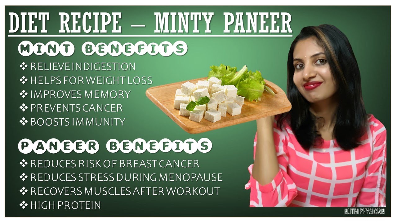 MINTY PANEER | DIET (FOR WEIGHT LOSS) RECIPE MINTY PANEER | DIET (FOR WEIGHT LOSS) RECIPE