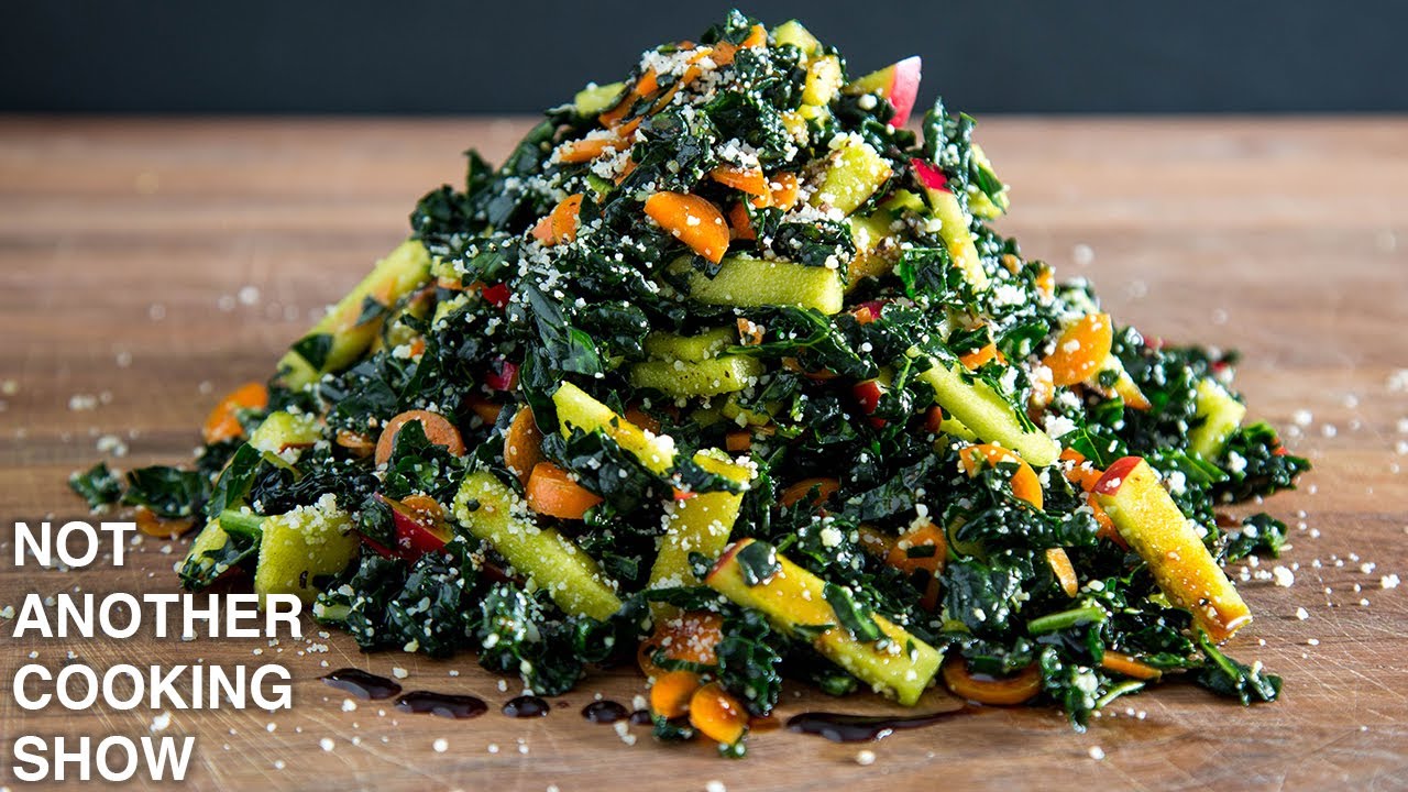 my QUICK PANTRY KALE SALAD recipe my QUICK PANTRY KALE SALAD recipe
