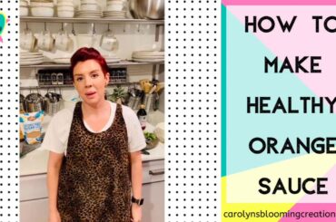 How to Make Healthy Orange Sauce | Paleo Vegan Vegetarian Recipes | How to Cook | Easy Meal Ideas