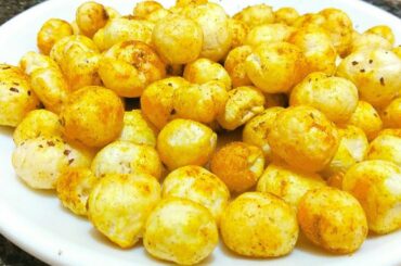 Makhana snack recipe/makhana maza/weight loss recipes/diabetic food/high fibre recipe/quick snack