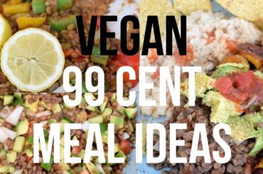 3 VEGAN 99 CENT Store Meals (and HEALTHY-ish)