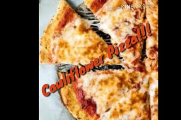 Cauliflower Pizza! |10 minutes! | Low Calorie | Gluten free | Homemade Pizza | Vegan | Healthy Pizza