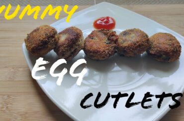 EGG CUTLETS  |  QUICK SNACK RECIPE  |  TASTY  |  INDIAFRICAN  | FOOD RECIPE#3