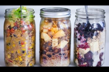 ON THE GO VEGAN BREAKFAST IDEAS // 3 MINUTE HEALTHY MEALS