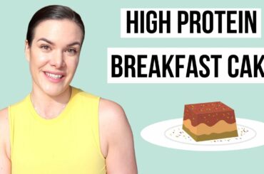 High Protein Breakfast Cake Recipe ⎮ Healthy Breakfast Idea