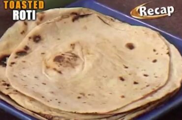 Toasted Roti Sandwich - Vegetable Masala Chapati - Quick & Easy Recipe - Tiffin Box Recipe For Kids