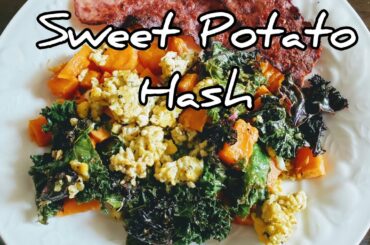 Sweet Potato Hash - a tasty and healthy breakfast!