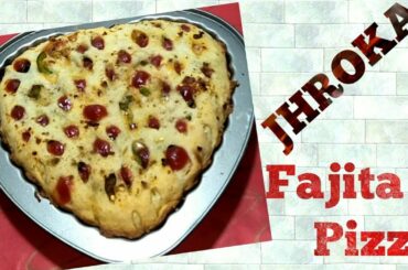 JHAROKA Chicken Fajita Pizza | Rubab Healthy Cooking | Pakistani Food Recipe Channel