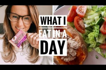 WHAT I EAT IN A DAY | Healthy Meat Free Meal and Snack Ideas
