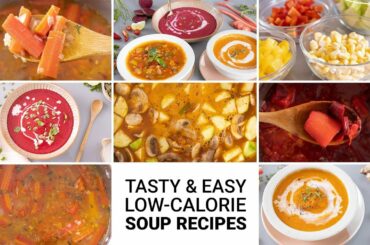 Healthy Vegetarian Soup Recipes For Weight Management | Beetroot & Sweet Potato| Mexican Veg| Carrot