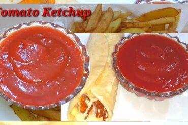 Homemade Tomato Ketchup//Perfect tomato ketchup with no chemicals//easy tomato ketchup/manaz kitchen